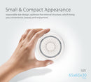 MoesHouse WiFi Alarm Sensor Siren Temperature Sensor Humidity Alarm Work with Amazon Google Home Assistant IFTTT Tuya