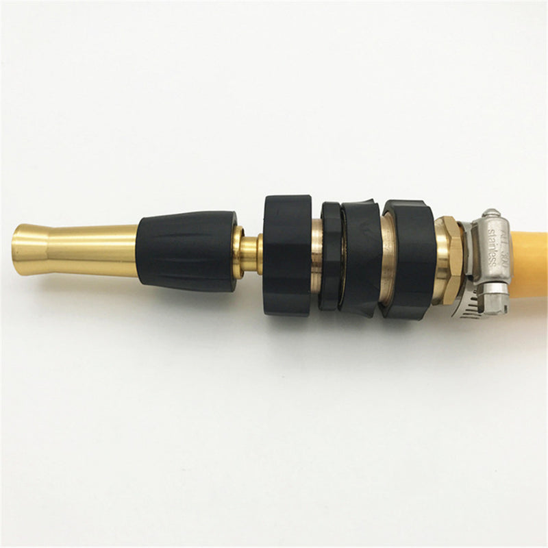 3/4 Water Hose Connector Universal Garden Hose Quick Connect Set Quick-Connect Brass Hose Adapter