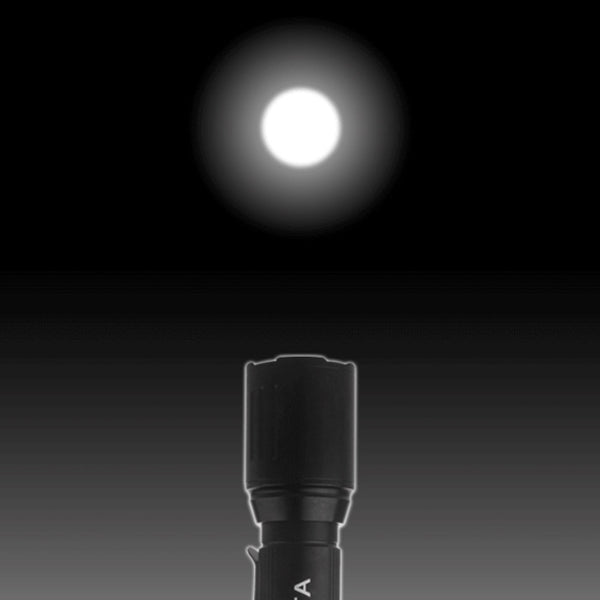 WARSUN A7 Mini Zoomable Flashlight Super Bright 18650 Battery LED Torch Light