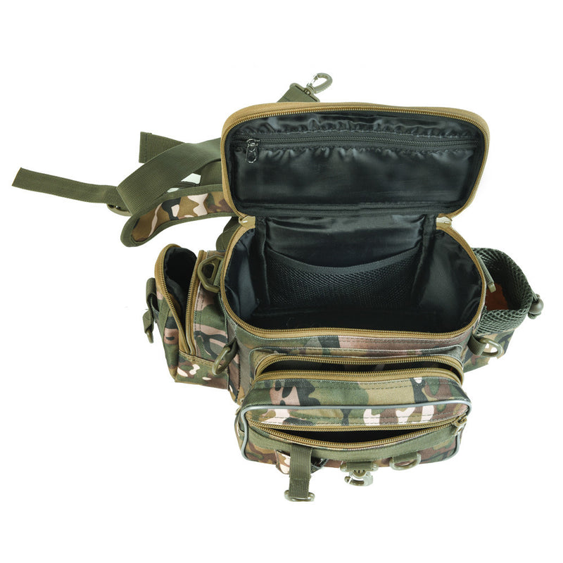 LEO 28012 Outdoor Hunting Lure Waist Pack Belt Waist Bag Fishing Tools Waist Camouflage Bag Pack