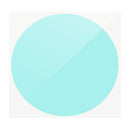 2Pcs 8cm Car Waterproof PET Anti-fog Rearview Mirror Soft Protective Film Transparent Round