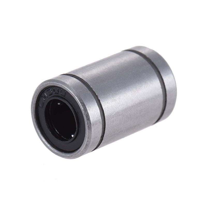 Anet LM8UU Linear Ball Bearings 8mm Bore Dia 15mm OD 24mm Length Rubber Linear Ball Bearing Bushing for 3D Printer