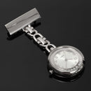Casual Style Crystal Vintage Pocket Watch Stainless Steel Medical Womens Nurse Watch