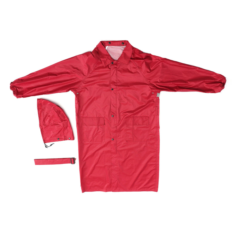 Hooded Raincoat Waterproof Lightweight Rain Jacket Outdoor Cape Coat Raincover