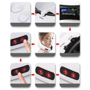 Hot Electric Cervical Neck Support  Massager Body Shoulder Relax Massage Magnetic Therapy