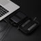 BUBM Electronic Equipment Storage Travel Bag Carry Storage Anti-Shock Protection Case for 2.5 Inch Portable HDD Hard Disk External USB Flash Drive Cable