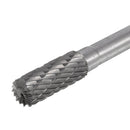 Drillpro 5Pcs 60x8mm Tungsten Steel Rotary File Set Grinding Head Rasp Burrs Abrasive Tool