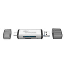 Type-C USB3.0 3-in-1 Card Reader SD/TF Card Reader High Speed 5Gbps Aluminum Alloy Card Reader