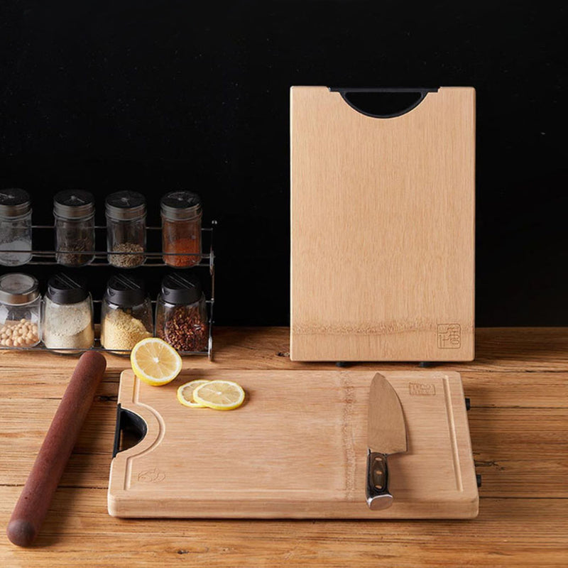 YIWUYISHI Bamboo Cutting Board Chopping Blocks Tool Bamboo Rectangle Chopping Board Kitchen Accessories From X