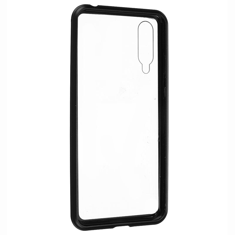 Bakeey Magnetic Adsorption Metal Tempered Glass Flip Protective Case for Xiaomi Mi9 Mi 9 Lite / Xiaomi Mi CC9
