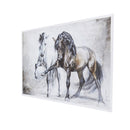 40x56cm Horse Canva-s Painting Pictures Wall Art Home Decorations Waterproof Unframed