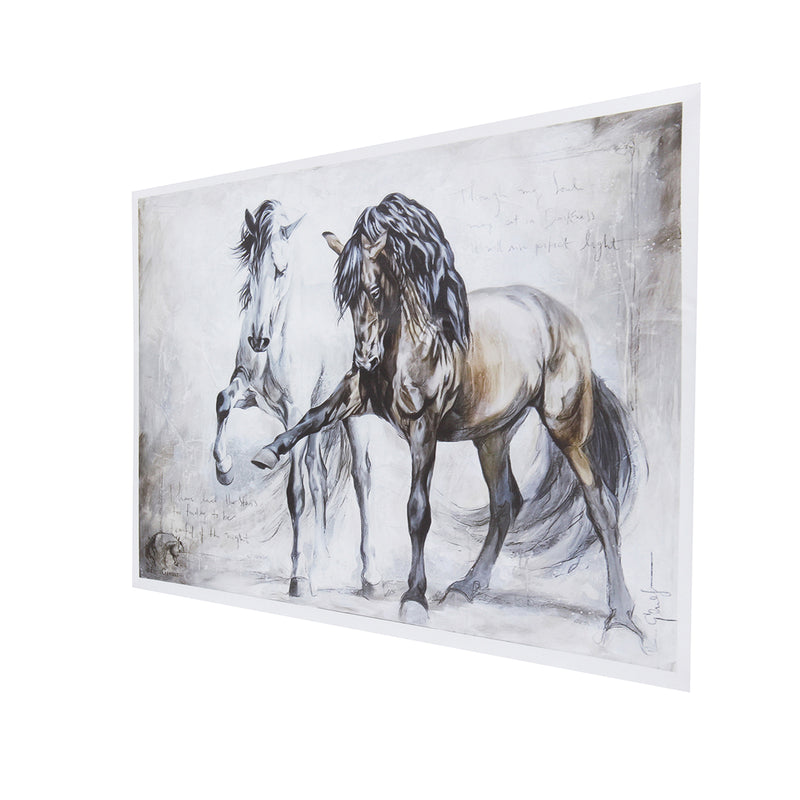40x56cm Horse Canva-s Painting Pictures Wall Art Home Decorations Waterproof Unframed