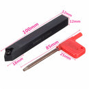 CN1212H09 12x100mm Lathe Indexable Turning Tool Holder For CCMT09T3 Insert