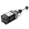 600V Spring Return Joystick Self-Reset Switch 4 Position 4NO XD2PA24CR Black