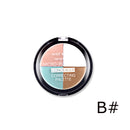 3 Style 4 Colors Natural Concealer Foundation Base Face Cream Make Up Bronzer Long Lasting