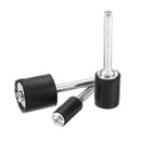 Drillpro 132pcs 120 Grit 1/4 3/8 1/2 Inch Sanding Drum with Sanding Mandrel Rotary Tool Accessories