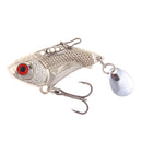 ZANLURE 4pcs/set 16g 4.5cm Vibration Spoon VIB Fishing Lure Artificial Hard Bait For Sea Fishing
