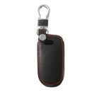 Car Key Case Cover 4 Buttons PU Leather Key FOB Case Cover For Jeep Grand Chrysler 300 Dodge