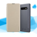 NILLKIN Slight PU Leather Full Cover Flip Anti-scratch Protective Case for Samsung Galaxy S10 Plus