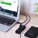 UNITEK Y-3089 USB3.0 Hub with 4 Ports USB Hub Extender Extension Connector for Phone/Tablet/Computer Support OTG