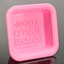 25Pcs/Set Handmade Silicone Soap Mold Square Flexible Baking Mold for Soap Making Cupcake DIY Homemade Craft