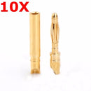 10 Pairs Amass 2.0mm Banana Plug AM-1002C Male & Female