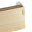 Wooden Desktop Organizer Pen Holder Office Supplies Storage Wooden Desk Organizer Home Office Supply Storage Rack with a Free Mobile Phone Holder