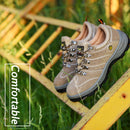 TENGOO Men's Steel Toe Safety Shoes Anti-Smashing Non-Slip Waterproof Work Shoes Hiking Running Sneakers