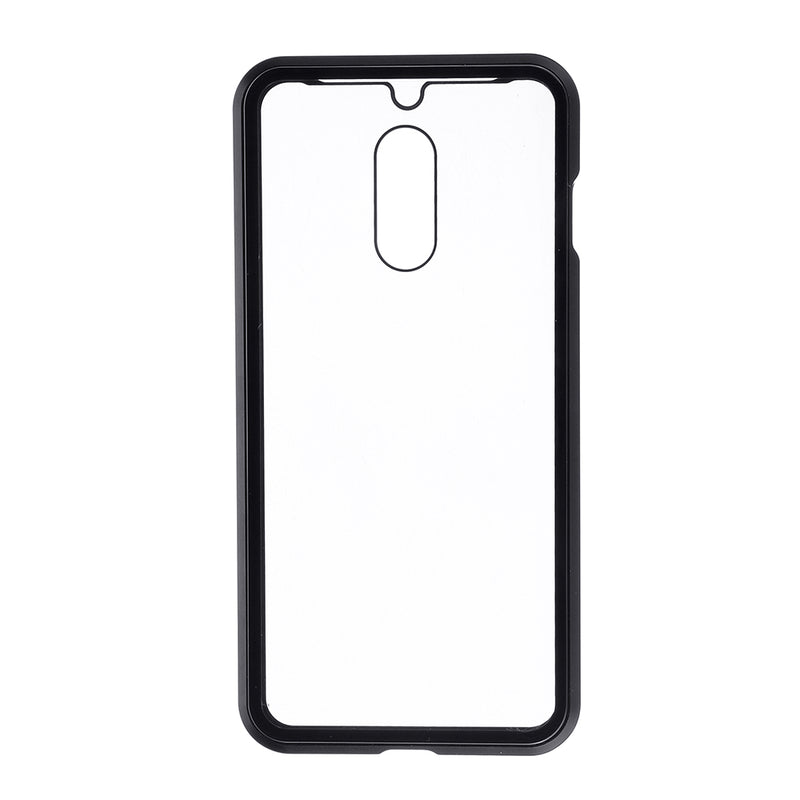 Bakeey Upgraded Version 360 Front+Back Double-sided Full Body 9H Tempered Glass Metal Magnetic Adsorption Flip Protective Case For OnePlus 7