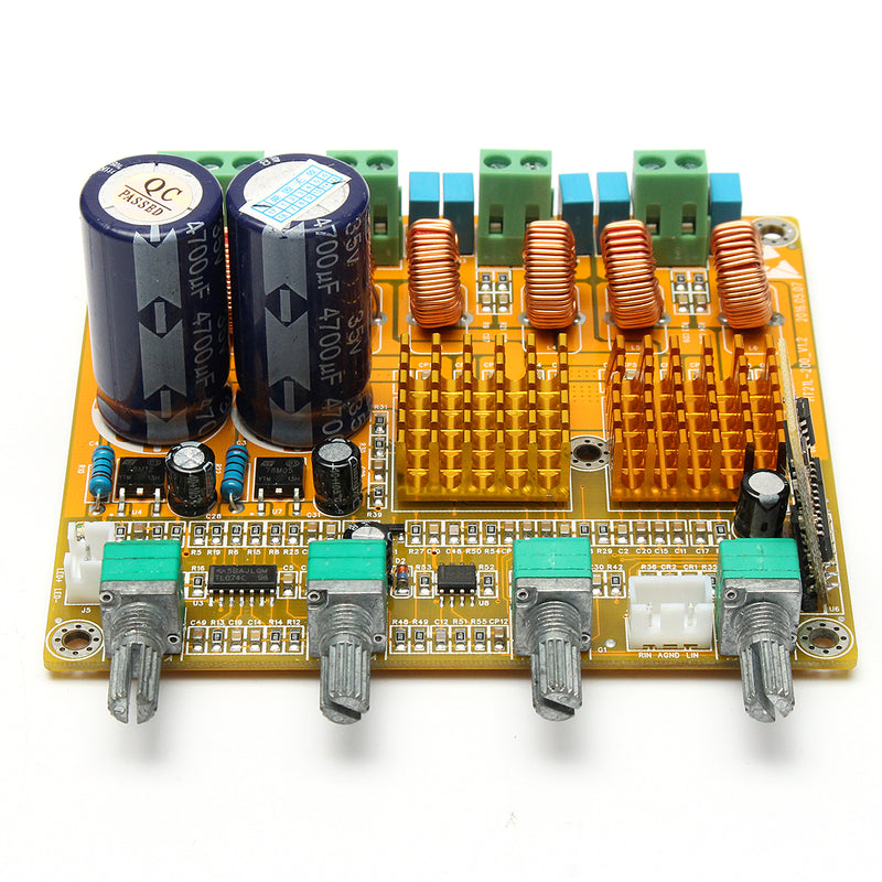 bluetooth 4.0 Digital 2.1 Class D HIFI Power Amplifier Board 3CH Super Bass Amplifier