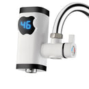 3000W Electric Faucet Tap Instant Hot Water Heater Home Bathroom Kitchen White