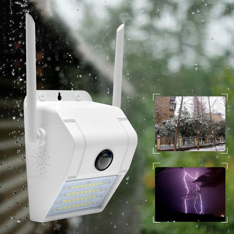 Xiaovv D6 Smart 1080P Waterproof Wall Lamp IP Camera 180 Panoramic IR Night Vision M-otion Detection AP Hotspot Smart Induction Lamp Outdoor Camera