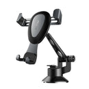 ROCK Metal Gravity Auto Lock Car Holder 360 Degree Rotation Adjustable Sucker Phone Mount Bracket
