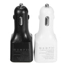 Car 3 USB Charger Negative Ion Ionizer Oxygen Generator Cleaner Air Purifier