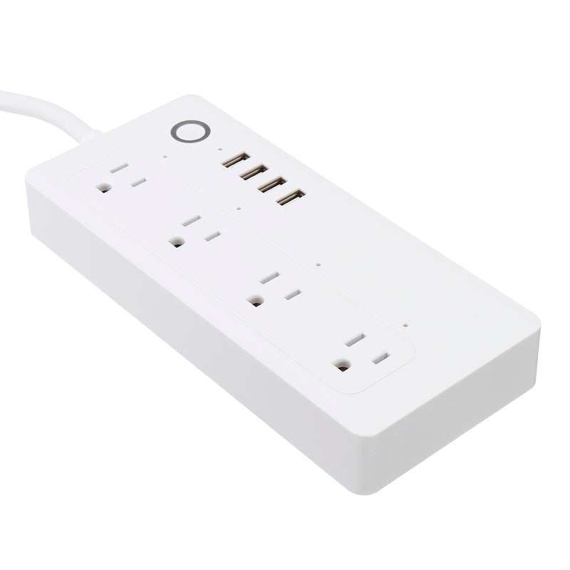 WiFi Plug Power Strip 4 Smart AC Outlet USB Remote Control Timing Schedule Compatible Alexa/Google Home/ifttt