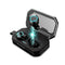 X6 2 in 1 Wireless bluetooth 5.0 Earphone Waterproof Binaural Call Touch Stereo In-ear TWS Headphone With Power Bank