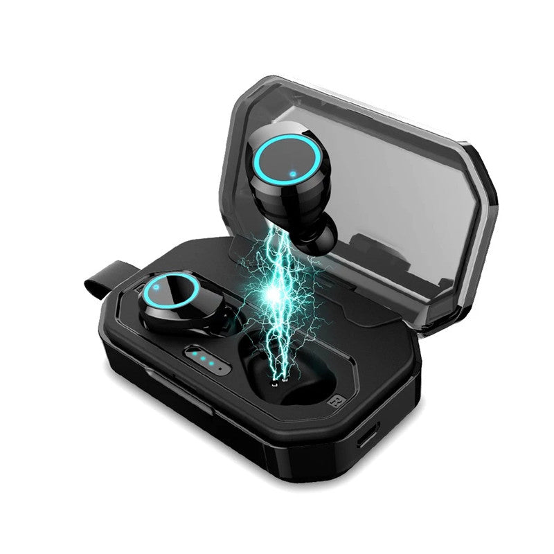 X6 2 in 1 Wireless bluetooth 5.0 Earphone Waterproof Binaural Call Touch Stereo In-ear TWS Headphone With Power Bank