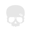 Skull Car Sticker Skeleton Demon Reflective Motorcycle Wind Shield Decal 14*14cm
