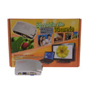 High Resolution VGA to RCA AV Video or S-Video Video Converter Video Adapter Cable PC to TV