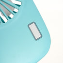 Mini Portable Fan Handheld Air Cooling Fan Summer Cooler Fan Lithium Battery USB Rechargable Fan