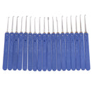 18 in 1 Stainless Steel Lock Pick Set Kit Locksmith Tools Quick Door Openner