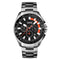 SKMEI 9167 Multi-function Fashion Men Watch Stopwatch Date Display Sport Quartz Watch