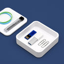 LEMO Desktop Organizer 3 in 1 ABS Plastic White Storage Box Card Pen from Xiaomi Youpin