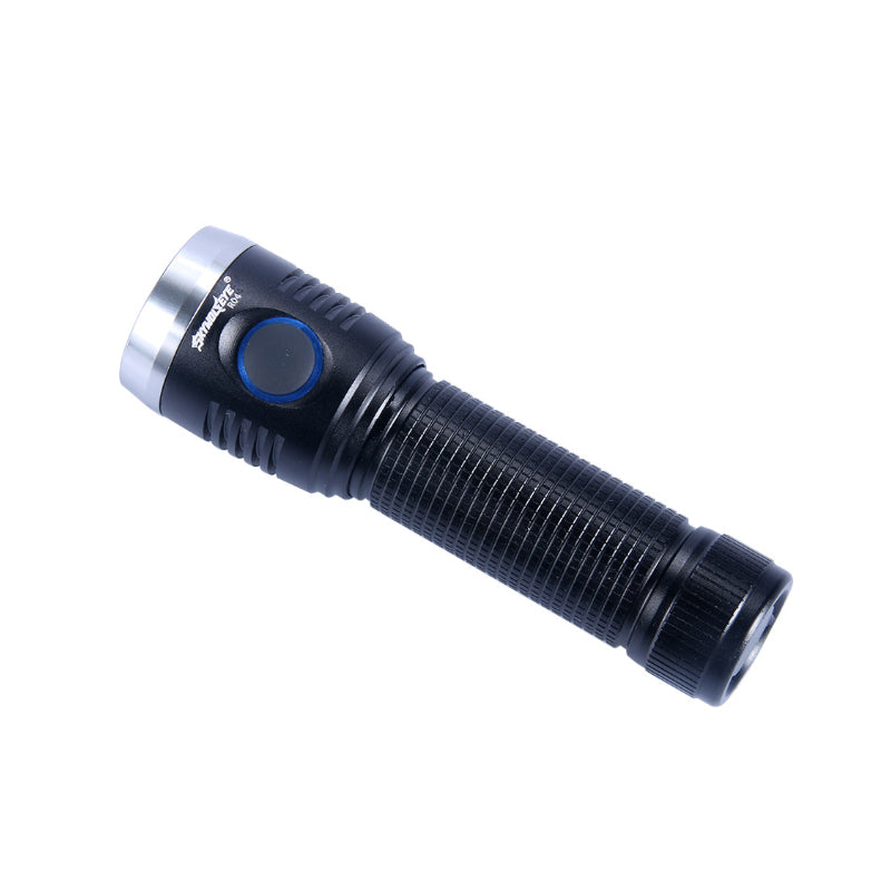 SKYWOLFEYE 500 Lumens Flashlight 18650 Battery 3 Modes LED Work Light USB Rechargeable Emergency Lantern