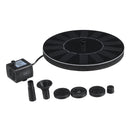 1.4W Solar Power Water Pump Floating Pool Pond Garden Fountain Bird Feeder