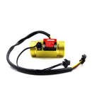 G3/4 Flow Sensor Water Flow Sensor Switch For Flow Meter Water Sensor Copper Shell Hall Turbine Flow Meter With Temperature