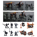 14 pcs Knights Medieval Toy Soldiers Action Figure Role Play Playset