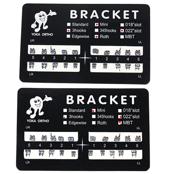 10 Pack Dental Orthodontic Equipment Metal Mesh Bottom Bracket Overall Casting Tools
