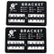 10 Pack Dental Orthodontic Equipment Metal Mesh Bottom Bracket Overall Casting Tools