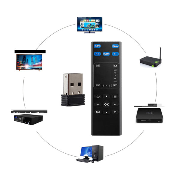 Touch Intelligent Projector Computer Laptop TV Top Box Universal Remote Controller Air Mouse